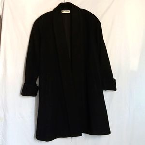 Women's Wool Trenchcoat w/ open front